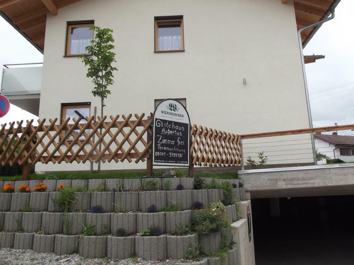 Gaestehaus Hubertus Bad Aibling Exterior foto